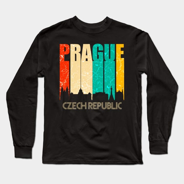 Prague Czechia Long Sleeve T-Shirt by Mila46